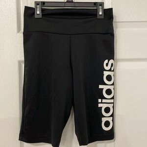 Women’s Adidas Aeroready black biker shorts designed to move size s